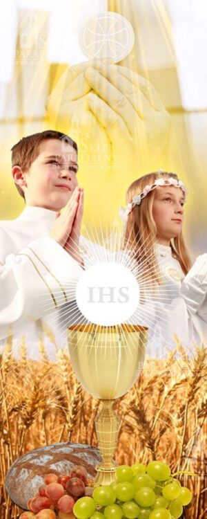 Baner na I Komunię Świętą nr 16