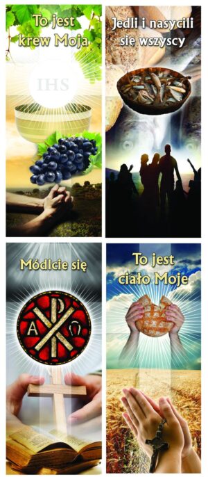 Komplet 4 banerów na Ołtarze nr 2