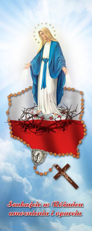 dekoracja różańcowa
