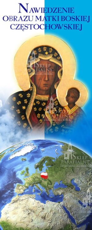 Nr 3 Baner na Nawiedzenie obrazu Matki Bożej