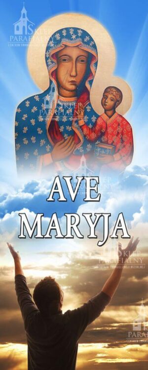 Nr 4 Baner na Nawiedzenie obrazu Matki Bożej