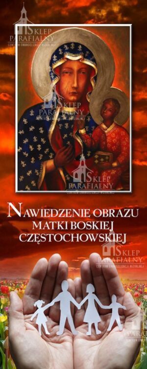 Nr 8 Baner na Nawiedzenie obrazu Matki Bożej