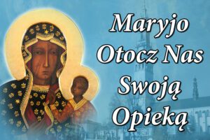 Nr 32 Baner na Nawiedzenie obrazu Matki Bożej