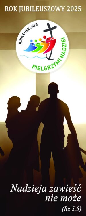 Nr 3 Baner na rok liturgiczny „Pielgrzymi Nadziei” 2024/2025