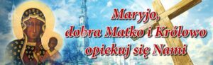 Nr 29 Baner na Nawiedzenie obrazu Matki Bożej