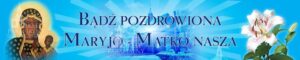 Nr 30 Baner na Nawiedzenie obrazu Matki Bożej