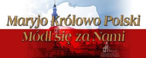 Nr 35 Baner na Nawiedzenie obrazu Matki Bożej