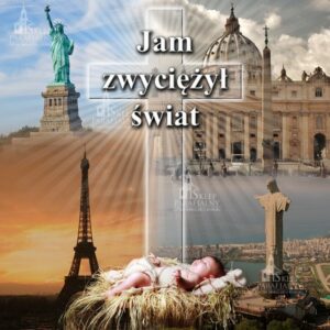 tło do szopki bożonarodzeniowej z motywami Betlejem, aniołów i gwiazd — elegancka, trwała dekoracja podkreślająca duchowy wymiar Świąt.