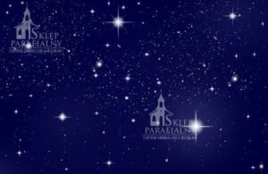 tło do szopki bożonarodzeniowej z motywami Betlejem, aniołów i gwiazd — elegancka, trwała dekoracja podkreślająca duchowy wymiar Świąt.