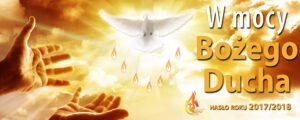 Nr 11 Baner na rok liturgiczny „W mocy Bożego Ducha” 2018/2019