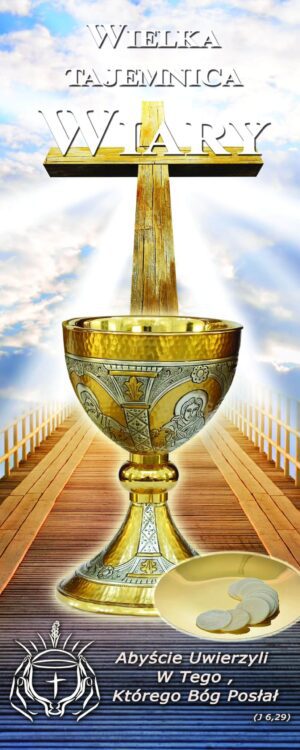 Nr 2 Baner na rok liturgiczny „Wielka tajemnica wiary” 2019/2020