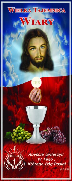 Nr 4 Baner na rok liturgiczny „Wielka tajemnica wiary” 2019/2020