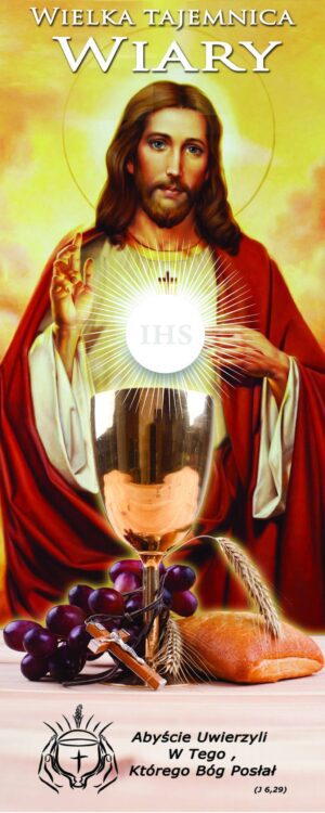 Nr 5 Baner na rok liturgiczny „Wielka tajemnica wiary” 2019/2020