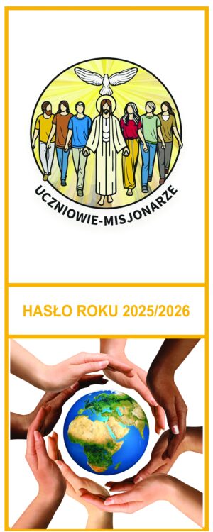 Banery religijne "Uczniowie Misjonarze" to inspirujące, trwałe dekoracje podkreślające misyjny duch młodych wiernych.