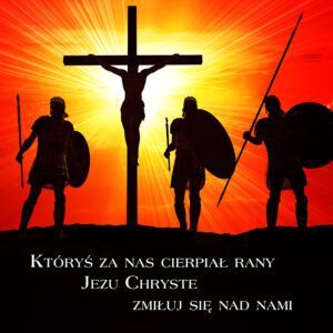 Tło do Ciemnicy 200x300 cierpiał rany baner 510g matowy